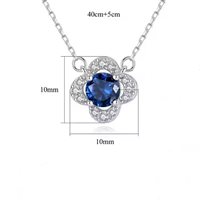 Necklace Gaurosa Woman Fantasy in Silver Zircone SN0117 - SN0117